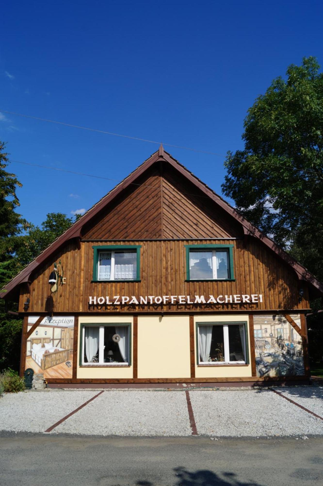 Pension Zum Holzpantoffelmacher Burg  Esterno foto